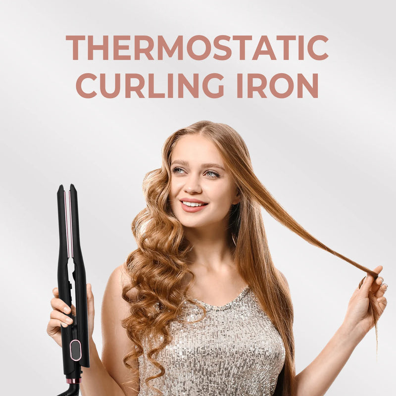 Chapinha Mini 3/10” — Para Cabelos Curtos, Barba e Pixie | Cerâmica Tourmaline