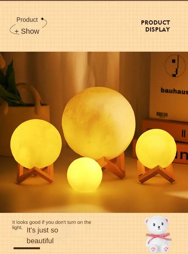 Luminária Lua Romântica