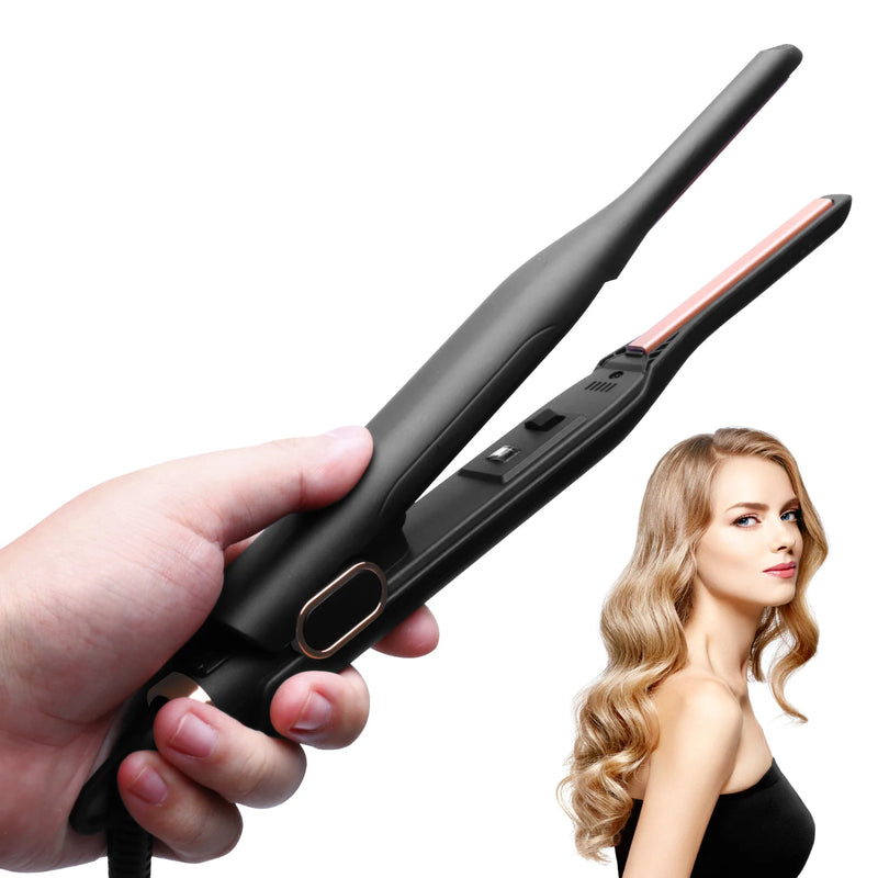 Chapinha Mini 3/10” — Para Cabelos Curtos, Barba e Pixie | Cerâmica Tourmaline
