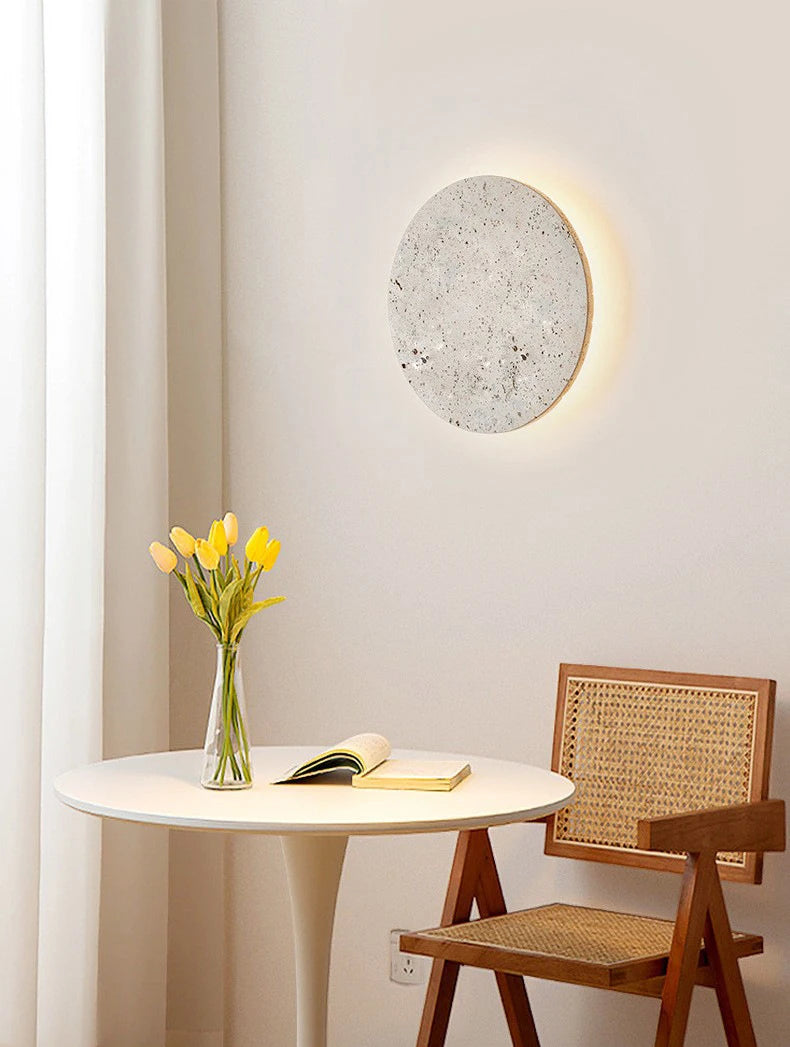 Arandela de Pedra LED Luxo Nórdico