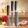 Conjunto de Facas de Cozinha Damascus — Faca de Chef Profissional