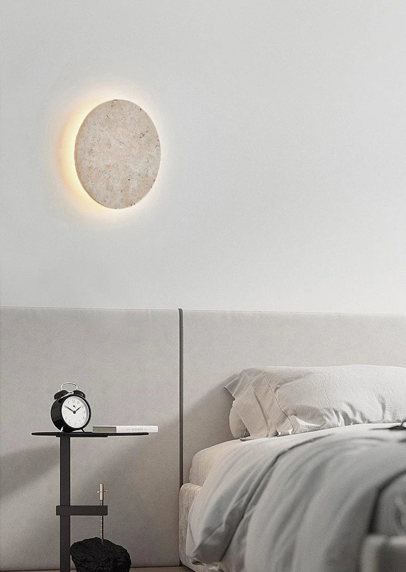 Arandela de Pedra LED Luxo Nórdico