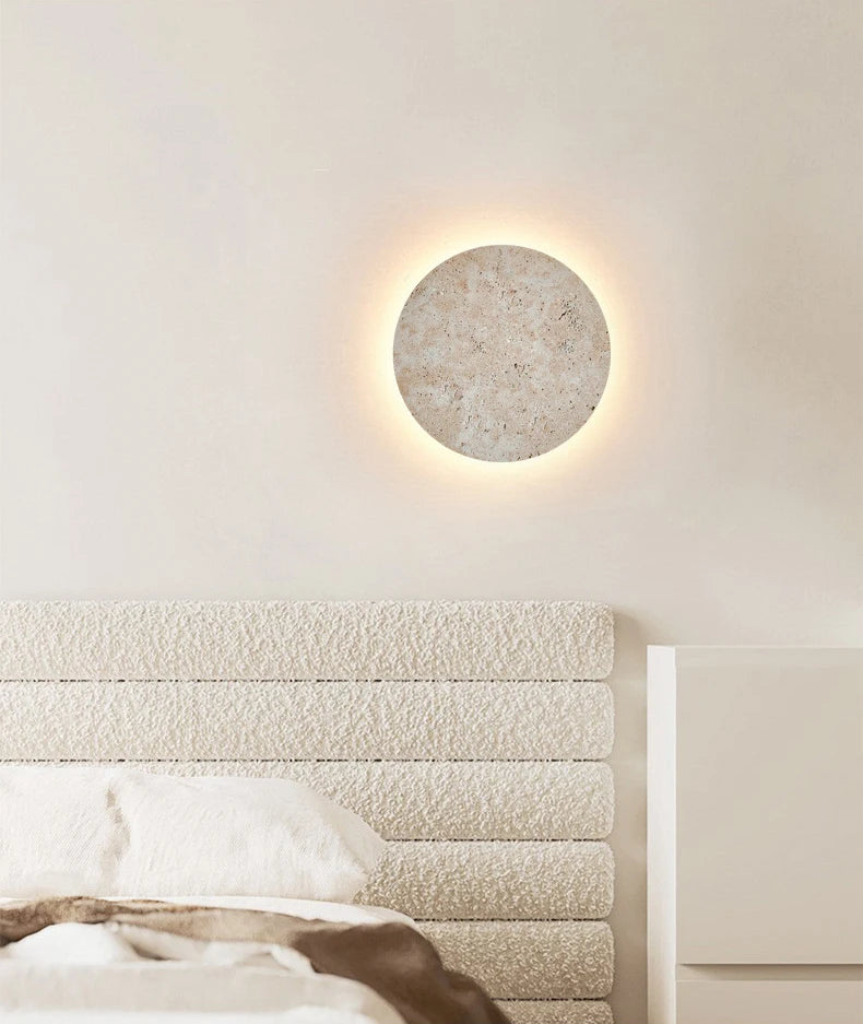 Arandela de Pedra LED Luxo Nórdico