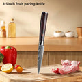 Conjunto de Facas de Cozinha Damascus — Faca de Chef Profissional