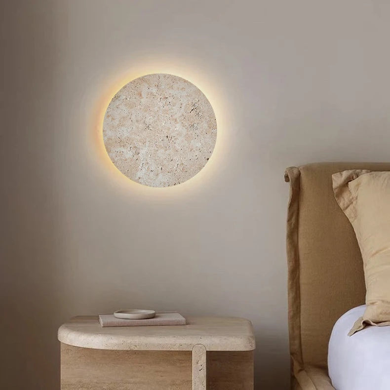 Arandela de Pedra LED Luxo Nórdico